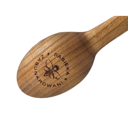 Łyżeczka czereśniowa 16 cm z grawerem